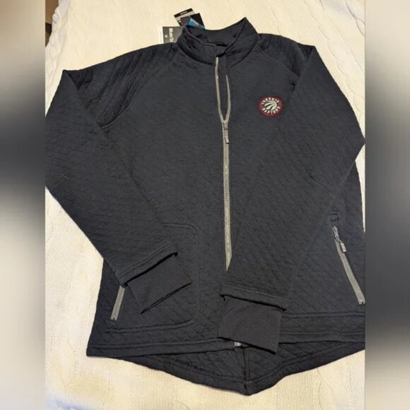Toronto Raptors Cotton Quilted Jacket Size XL NWT - Picture 1 of 5